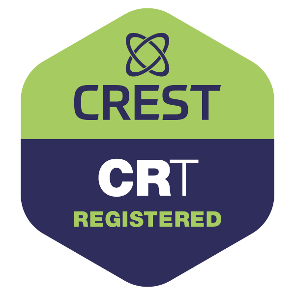 CRT badge, CREST Registered Penetration Tester