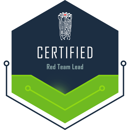CRTL badge, Certified Red Team Lead